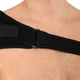 Фіксатор плечового суглоба (1 шт) SIBOTE Shoulder Support ST-7493-L лівий Розмір One size Чорний - зображення 3