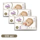 Дитячі підгузки 120 шт Dada Elite Care Midi розмір 3 (4-9 кг) Дитячі одноразові підгузники з індикатором вологи та анатомічною формою Памперси для дітей з найчутливішою шкірою - зображення 1