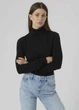 Гольф водолазка жіночий однотонний Vero Moda Чорний 20810 XS (укр 40-42) - зображення 4