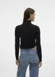 Гольф водолазка жіночий однотонний Vero Moda Чорний 20810 XS (укр 40-42) - зображення 5