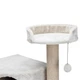 Когтеточка с домиком для кота, дряпка, игровой комплекс Trixie Marlena 60х60х151 см — светло-серый. - изображение 6