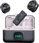 Беспроводной петличный микрофон с зарядным кейсом ArmorStandart ASM4 2in1 USB type-C Black (ARM88480) - изображение 1