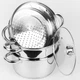 Пароварка нержавіюча Maestro - 240 мм х 5 л MR-2900-24 (000017772) - зображення 3