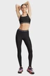 Жіночі чорні тайтси HeatGear Legging Under Armour MD 6010002-008 - изображение 2