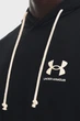 Чоловіче чорне худі UA Rival Terry LC HD Under Armour S 1370401-001 - изображение 4