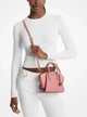Сумка Michael Kors Avril Extra-Small Leather and Suede Pink, рожева - зображення 3