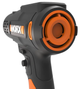Будівельний фен акумуляторний Worx WX015.9 (6941504403901) - зображення 5