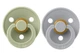 Пустушка BIBS 0-6 m Colour Latex Round Sage / Cloud 2 шт - зображення 2