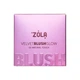 Румяна для лица ZOLA Velvet Blush Glow 02 Естественный оттенок Natural Touch - изображение 4