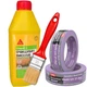 Комплект для очистки высолов от загрязнений Sika Sikagard-S 1 л + кисть Beorol Universal 30*15 мм + BEOROL SENSITIVE 21 день UV Washi Paper 30 мм*33 м - изображение 1