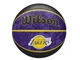 М'яч баскетбольний в подарунковій коробці + насос Wilson NBA TEAM TIEDYE LA LAKERS WZ4007803XP №7 - зображення 2