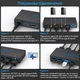 KVM-перемикач CMSTECD VP-SW204 8K/60Hz Black (R4777131820250) - зображення 2