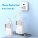 УМБ LaKuun Power Bank Повербанк 20000 mAh 35W Super Fast Charge Built-In Lighting and USB-C Cable White(LK08) - зображення 4