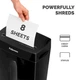 Уничтожитель документов Fellowes Р-42C, Черный - 601391 - изображение 6