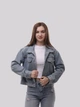 Куртка джинсова жіноча XL Синій (704679-XL)* - зображення 1
