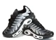 Кросівки Nk Air Max Plus TN унісекс весна осінь чорний з білим 39 - зображення 2