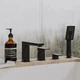 Змішувач для ванни Omnires Parma black mat (PM7432BL) (00139336) - зображення 3