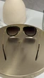Солнцезащитные очки Gucci GG0062S 003 Aviator Gold Black/Grey - изображение 8