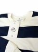 Кофта світшот H&M 128 см білий з синім артикул Л1264 - зображення 2