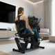 Горизонтальный велотренажер Hop-Sport HS-5000L Ranker Black-Gold до 140 кг - изображение 9