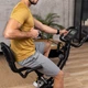 Велотренажер Hop-Sport HS-3030X Apeks X-Bike черно-золотистый - изображение 5