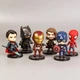 Набір фігурок Marvel Series Avengers Hand-held Iron Man Captain America Spider-Man Thor Doll Model - зображення 1