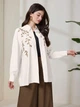 Сорочка Shein sz2410251191432362 S біла (100008423) - зображення 4