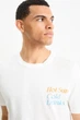 Футболка из хлопка C&A 2219515c61 XXL белая (100009179) - изображение 3