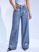 Джинси Shein sz2306068250013963 W29 блакитні (100007829) - зображення 5