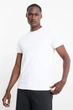 Футболка из хлопка slim C&A 2234488c61 XL белая (100009215) - изображение 1