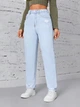 Джинсы Shein sz2303229782822243 S голубые (100008277) - изображение 1