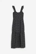 Сарафан в цветочный принт H&M 1147211001c61 M черный (100009315) - изображение 3