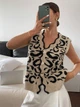 Теплая жилетка Shein sz2411275660658618 XS комбинированная (100008254) - изображение 1