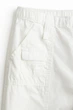Брюки карго из хлопка H&M 1203803006c61 32 белые (100009445) - изображение 5