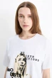Футболка из хлопка C&A 2227673c61 S белая (100011943) - изображение 4