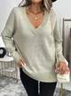 Светр Shein sz2408028835178881 L сірий (100008021) - зображення 5