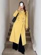 Тренч Shein sz25072994452942655 XL жовтий (100008441) - зображення 5