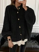 Кардиган Shein sz2412120464974959 2XL чорний (100008274) - зображення 1