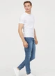 Футболка из хлопка slim fit H&M 624684001c26 XS белая (100009406) - изображение 2
