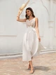 Сукня міді Shein sz25021300286539333 M біла (100007653) - зображення 5