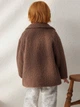 Теплая куртка Shein sk2409304414222955 122 см коричневая (100008563) - изображение 2
