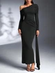 Платье Shein sz25021865525984445 XS черное (100012770) - изображение 1