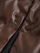 Куртка из эко кожи Shein sm2408199561688818 M коричневая (100008543) - изображение 4
