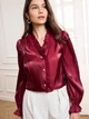 Блузка Shein sz25072104700247843 S красная (100007828) - изображение 5