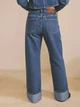 Джинси Shein sz25040232221927366 W28 блакитні (100007418) - зображення 2