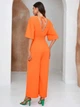 Комбинезон с вырезом Shein sz2312068727524477 S оранжевый (100007419) - изображение 3