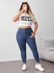 Джинси skinny Shein sz25042912541121844 6XL сині (100007411) - зображення 1