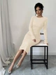 Свитер-платье Shein sz2410223064433837 S бежевый (100007957) - изображение 5