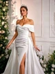 Весільна сукня Shein sz2411112978699959 L біла (100007526) - зображення 4
