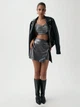 Мини-юбка Shein sz2407107279809290 XL серая (100008052) - изображение 6